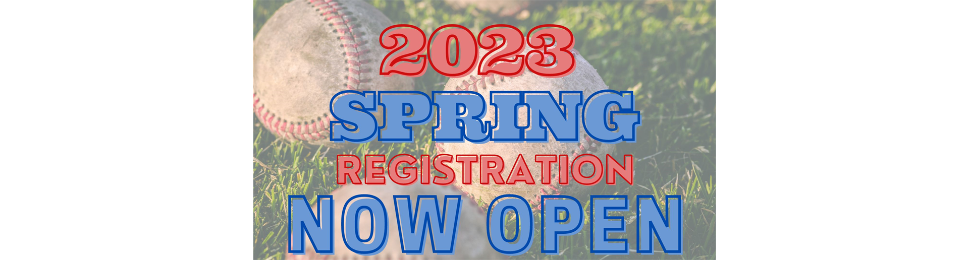 2023 Spring Registration OPEN