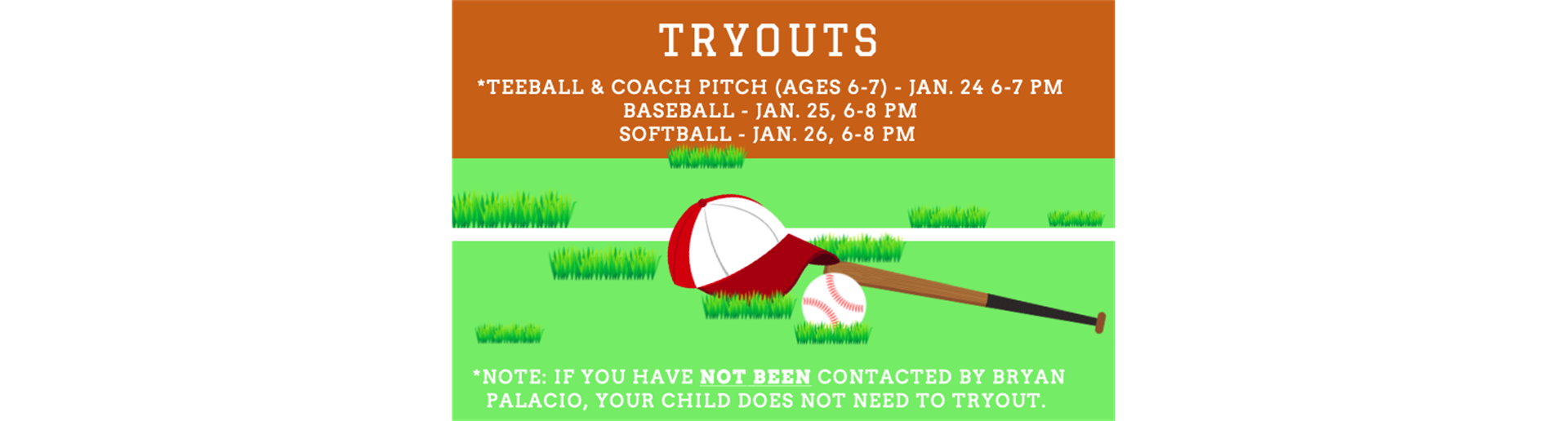SPRING '23 TRYOUTS