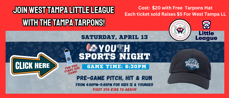 Little League Night at Tampa Tarpons!